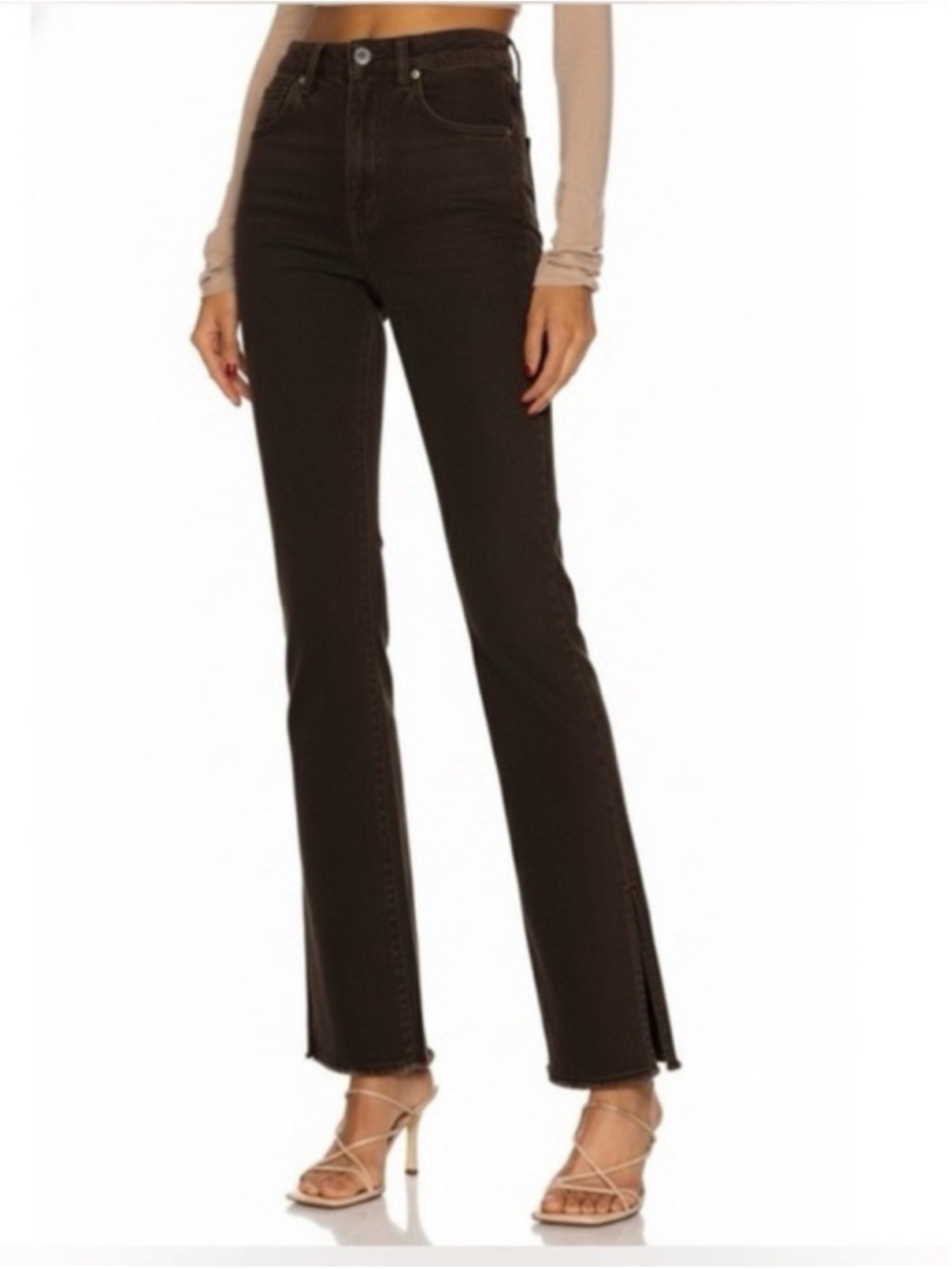 GRLERND Harlow High Rise
Slim Boot with Slit Jeans - Picture 2 of 11